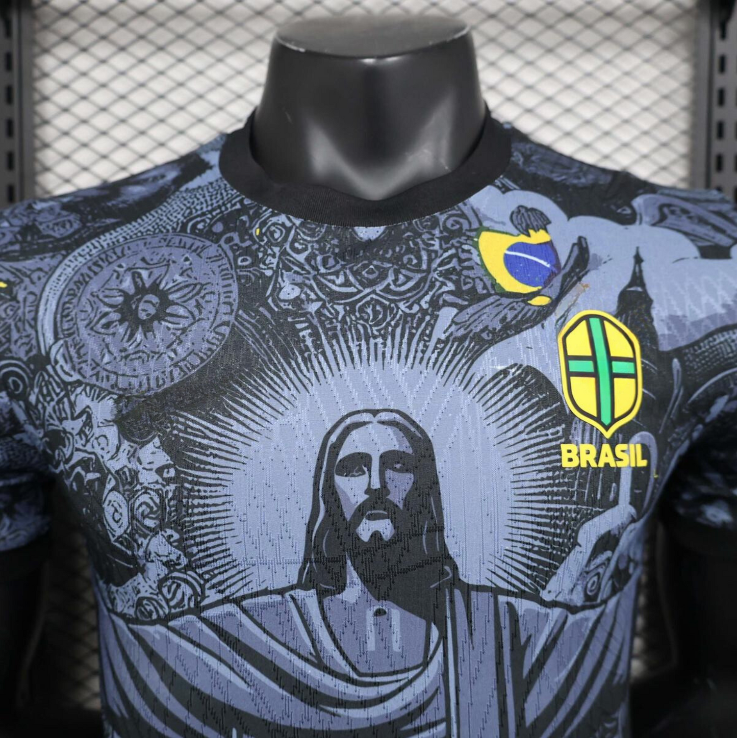Viral Brazil 2024 Jersey - Christ the Redeemer